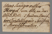 L 01396
<br/>
Label met opschrift
<br/>
<em>Escher von der Linth, Johannes Conrad (1767-1823)</em>